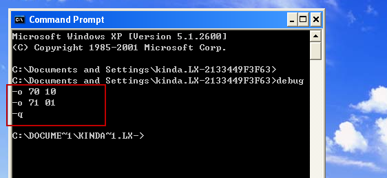 jak zresetować nazwę użytkownika i hasło do systemu bios w systemie Windows XP