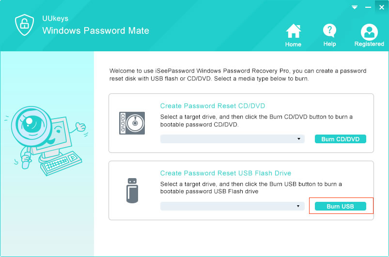 download and install UUkeys Windows 8 Password Recovery Software