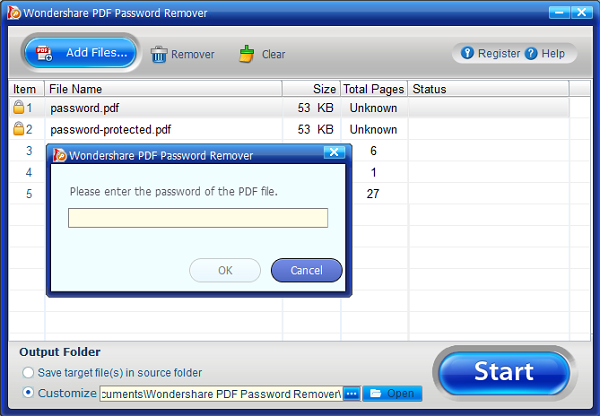 start to crack pdf login password
